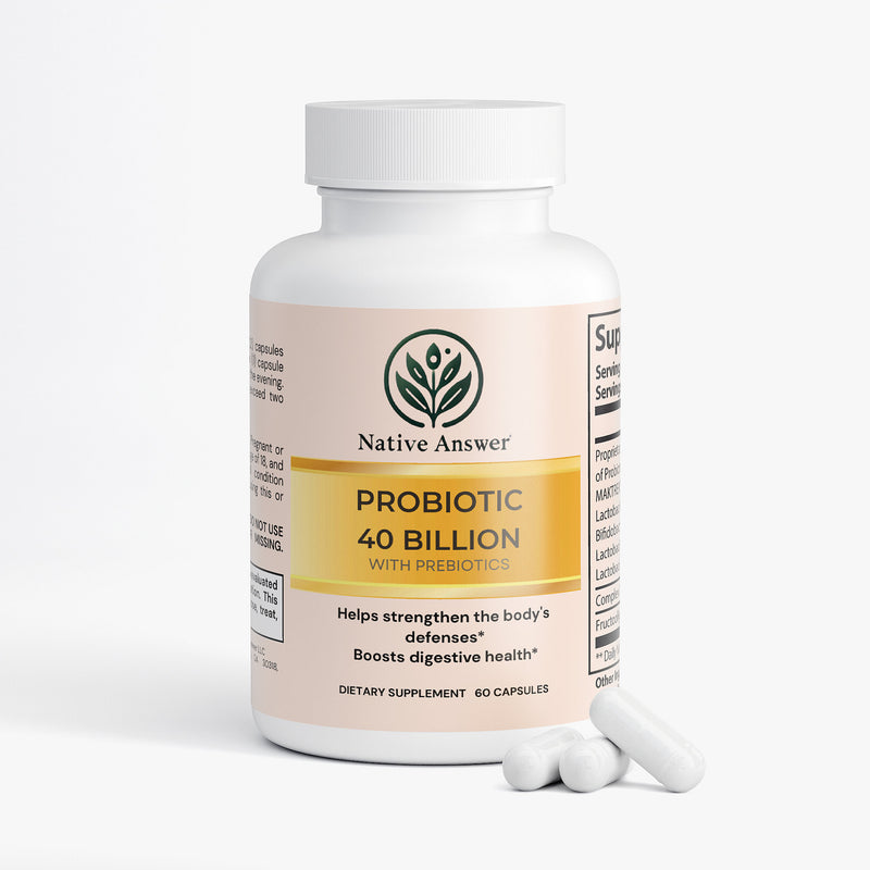 Probiotic 40 Billion with Prebiotics