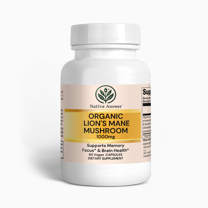 Organic Lion's Mane Mushroom