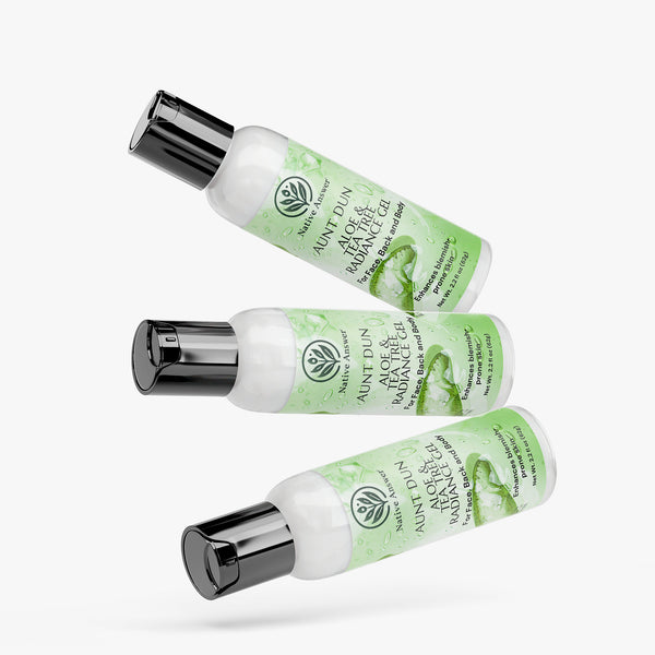 Aunt Dun Aloe & Tea Tree Radiance Gel