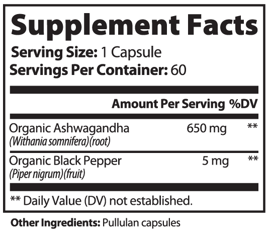 Organic Ashwagandha